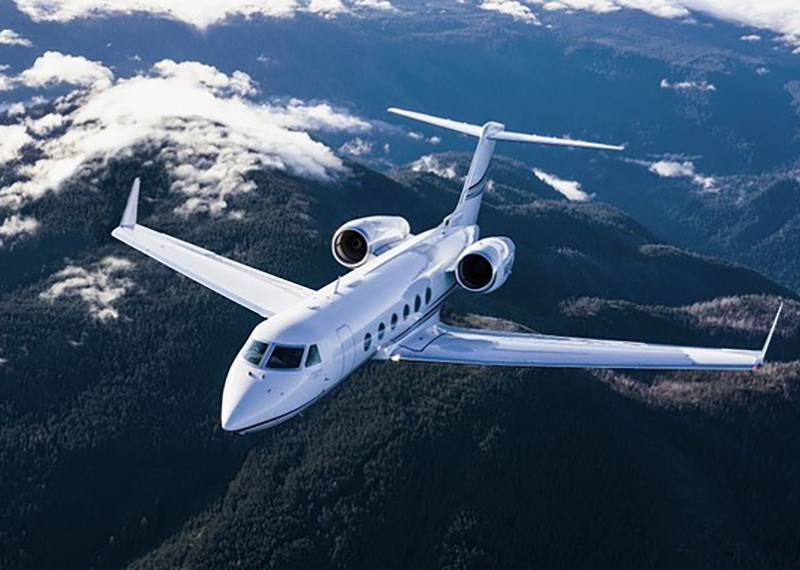 Gulfstream G450, 12-passenger configuration